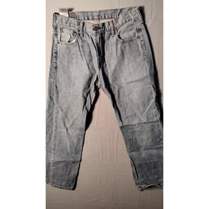 Levi Strauss Co 569 Loose Straight Jeans Mens W30 L30 Blue Denim Casual